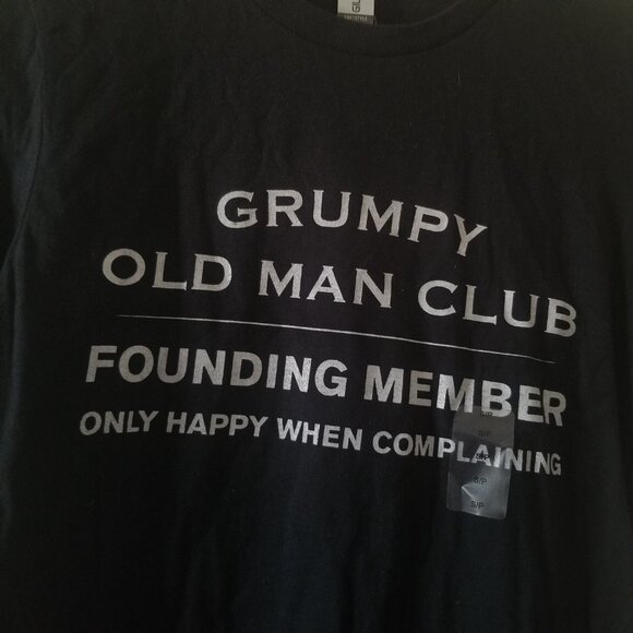 Grumpy Old Man Club Tshirt - Picture 2 of 5